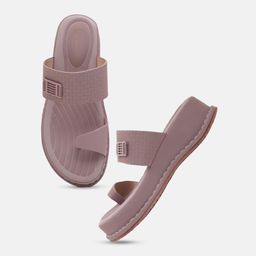 Mast & Harbour Platform Sandals with Buckles image 2