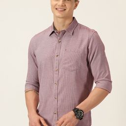 Thomas Scott Smart Slim Fit Pure Cotton Opaque Casual Shirt-picture-34