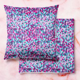 ArtzFolio Multicoloured Set of 2 Square Cushion Covers-image-50