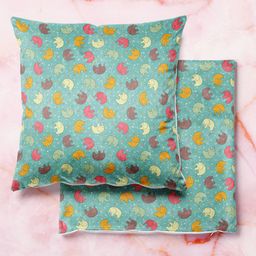 ArtzFolio Multicoloured Set of 2 Square Cushion Covers-17