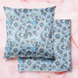 ArtzFolio Multicoloured Set of 2 Square Cushion Covers-24