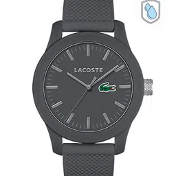 Lacoste Men Grey Brass Dial & Grey Straps Analogue Watch 2010767-Grey-image-64