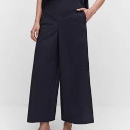 MANGO Women Cotton High-Rise Culottes-picture-46