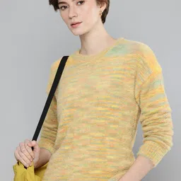 Levis Self Design Fuzzy Relaxed Fit Pullover Sweater-17