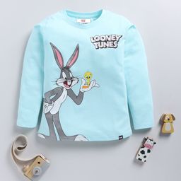 YK X Minute Mirth Girls Looney Tunes Printed Pure Cotton T-shirt-image-42
