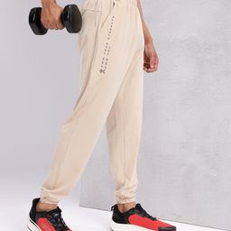 HRX by Hrithik Roshan Men Typography Printed Mid-rise Rapid-Dry Training Joggers-picture-12