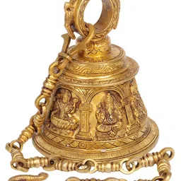Exotic India Brass Spiritual Wall Decor-picture-7