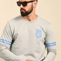 Being Human Pure Cotton Brand Logo Printed Sweatshirt-picture-53