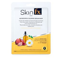 Skin Fx Set of 2 Refreshing & Glowing Serum Masks image 2