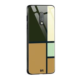 DailyObjects Black & Brown Window OnePlus 7 Glass Mobile Case image 2