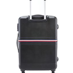 Tommy Hilfiger Solid Soft 4 Wheels 360-Degree Rotation Large Trolley Bag image 3