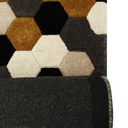 PRESTO Multicoloured Printed Hand-Tufted Anti-Skid Woolen Carpet image 3