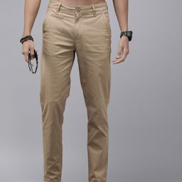 Roadster Men Budford Satin Stretch Chinos-image-46