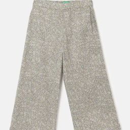 United Colors of Benetton Kids Multicolor Floral Print Trousers-image-47