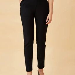 Globus Black Mid Rise Treggings-image-33