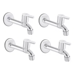 FLO Long Body Tap Stainless Steel Chrome Finish Silver, FLO_FLORA LB_4 (Pack of 4)-14