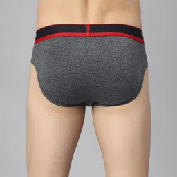 van heusen innerwear Van Heusen Men Solid Jaspe Textured No Marks Briefs 70009 image 3