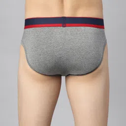 van heusen innerwear Van Heusen Men Solid Jaspe Textured No Marks Briefs 70009 image 2