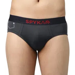 UnderJeans by Spykar Grey Briefs-image-31