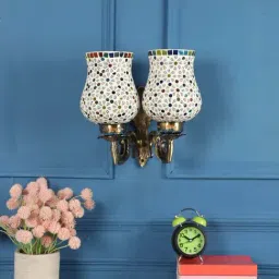DecorativeRay Multicolor Iron Wall Light - Set of 1-picture-29