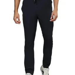 Allen Cooper Navy Regular Fit Trackpants-image-30