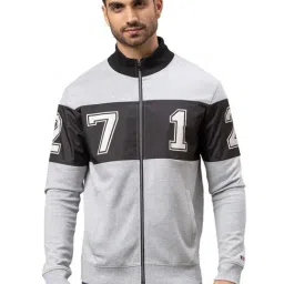 Being Human Grey Cotton Regular Fit Printed Sweatshirts-picture-12