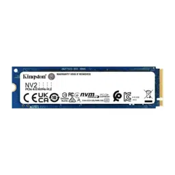 Kingston NV2 2TB M.2 2280 NVMe Internal SSD, Up to 3500 MB per seconds, SNV2S per second 2000GB-8