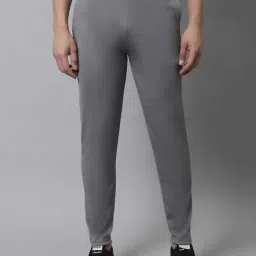 Jainish Grey Tapered Fit Trackpants-picture-10