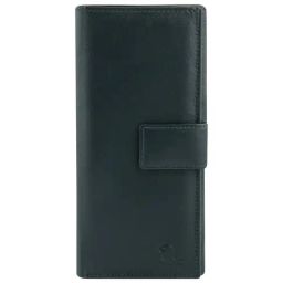Kara Olive Solid Bi-Fold Wallet-image-13