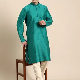 Anouk Men Jacquard Kurta-picture-51