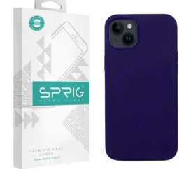 Sprig Liquid Silicone Back Cover for APPLE iPhone 14 (Purple)-image-31