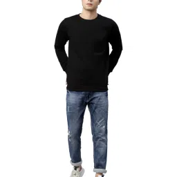 Rigo Black Regular Fit Sweatshirt image 5