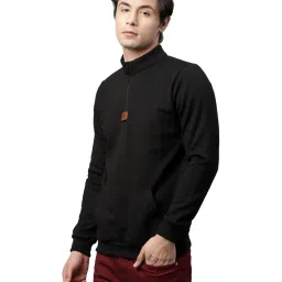Rigo Black Regular Fit Sweatshirt image 3