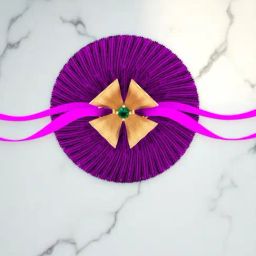 P.C. Chandra Jewellers 14KT Yellow Gold Lightweight Traditional Rakhi for Men-image-76