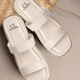 Carlton London Women's Cream Casual Sandals-picture-21