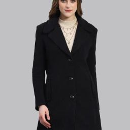 Monte Carlo Navy Wool Striped Coat-image-27