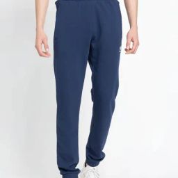 Adidas Originals Blue ESS FT Trackpants-image-83