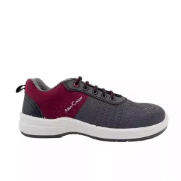 Allen Cooper Composite Toe Safety Shoes Low Ankle PU Sole Size 7 UK/India Grey, ACF 11711-image-9