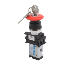Janatics 3/2 Normally Close M5 Mushroom Head with Lock and Detent , DP242P70-ML1A image 2