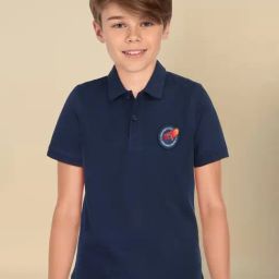 Allen Solly Junior Kids Navy Polo T-Shirt-picture-15