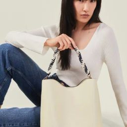 Accessorize London Cream Solid Shoulder Handbag-picture-35