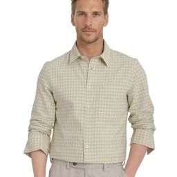 Rare Rabbit Green Regular Fit Checks Shirt-image-89