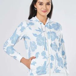 Honey By Pantaloons Ecru Cotton Regular Fit Printed Hoodie-picture-11