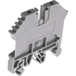 RS PRO Grey Feed Through Terminal Block 0.2-2.5 mm² Single-Level, 501639-11
