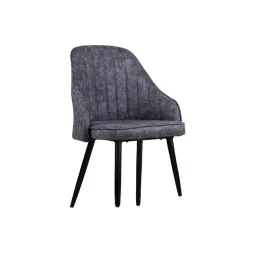 Vergo Grace Dining Chair Suede Leather  Dark Grey, DCFS886519-image-37