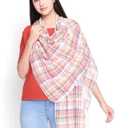 Style Quotient Multicolor Checks Scarves-41