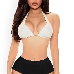 WAVE FASHION Low-Rise Tummy Control Silhouette Curve Butt Lift Padded Brief Shapewear-image-16