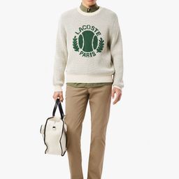 Lacoste Men Slim Fit Chinos Trousers-image-72