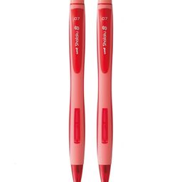 Uniball Shalaku M7-228 Mechanical Pencil , 0.7 mm, Red Body, 2 Pcs-image-54