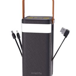 Onelife Power 16 50000 mAh 22.5W Quick charge Power bank with Led Torch (Black)-34